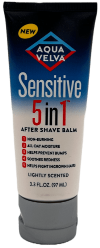 Aqua Velva - Sensitive 5 in 1 - After Shave Balm - 3.3 FL OZ
