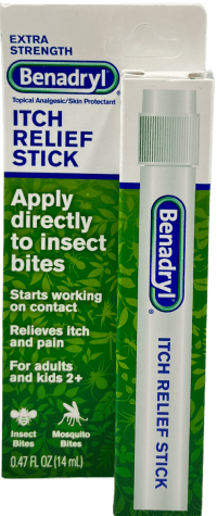 Extra Strength Benadryl - Itch Relief Stick - 0.47 Fl. Oz