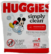 Huggies Simply Clean Wipes - 192 Ct