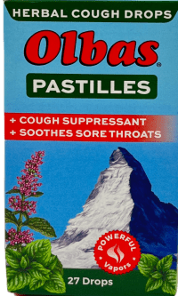 OLBAS Herbal Cough Drop Pastilles, 27 CT