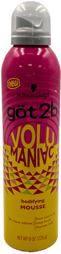 Schwarzkopf - Göt2b Volumaniac Bodifying Mousse - 8 OZ